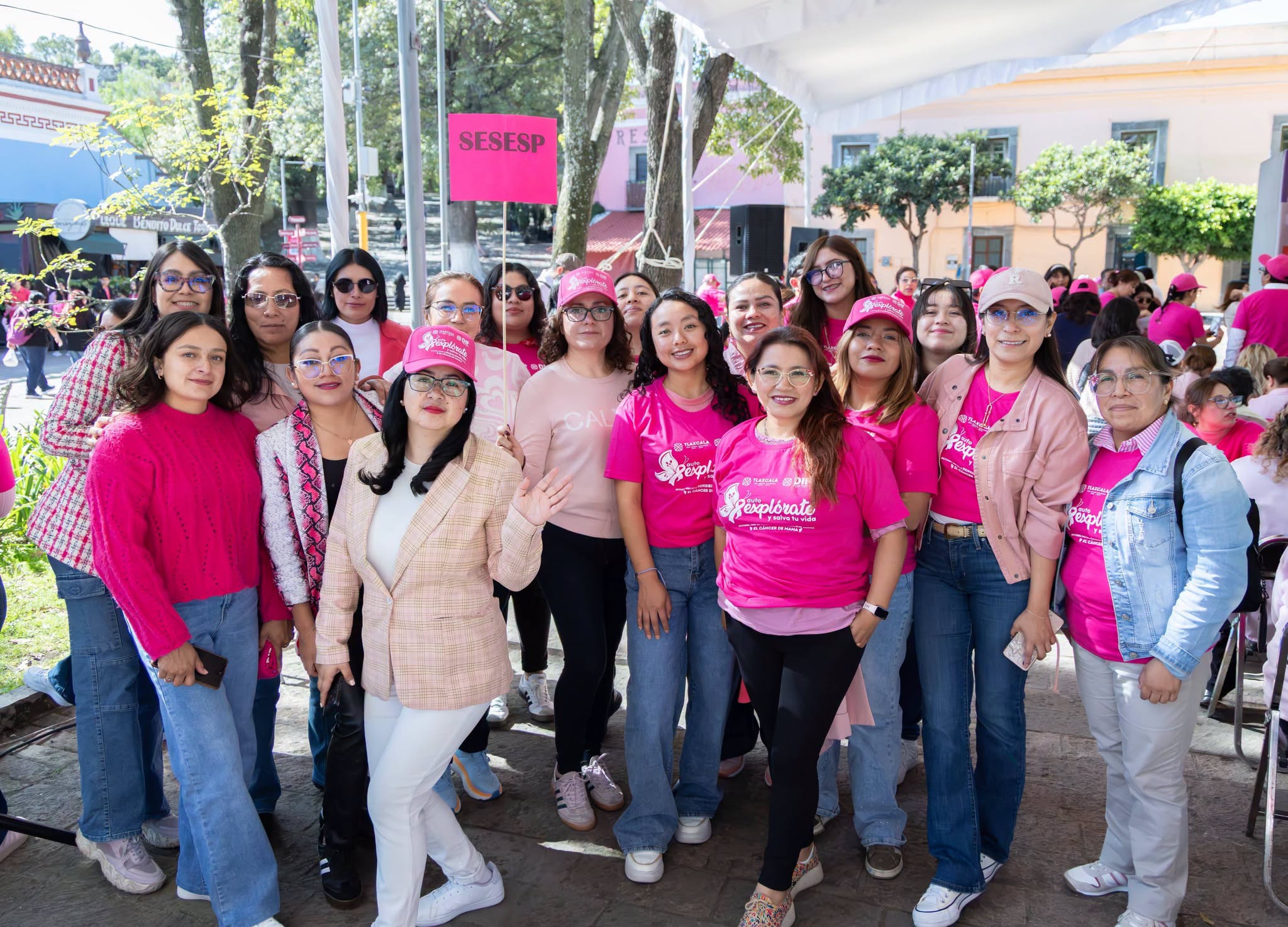 En el marco del mes de la sensibilización y la lucha contra el cáncer de mama